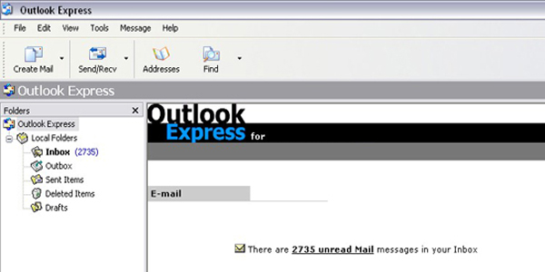 Outlook Express “send one message” warning