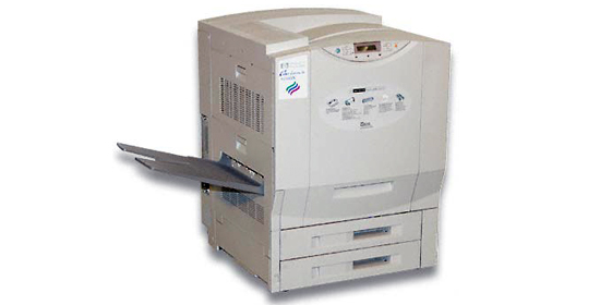 How to reset the kit transfer for HP Color LaserJet 8500/8550