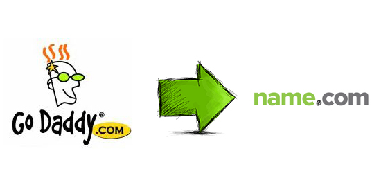 Transferring a domain from Godaddy to Name.com