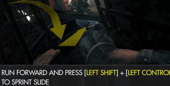 How the “Sprint Slide” works in Wolfenstein the new Order