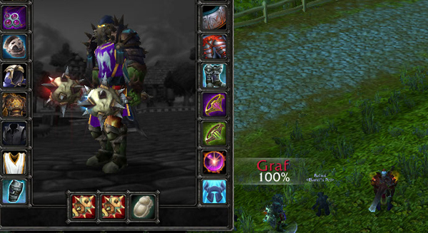 The Merciless Gladiator’s weapons
