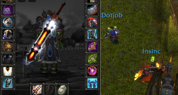Cool looking swords for transmogrification in World of Warcraft