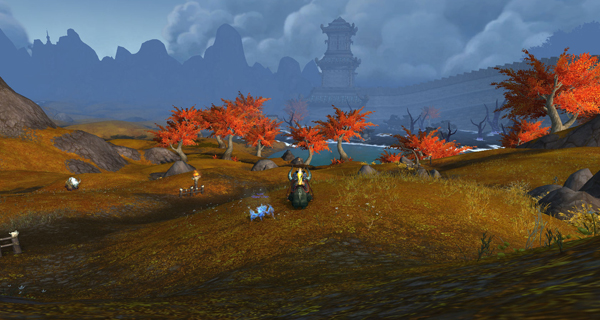 Leveling in Mists of Pandaria can be boring