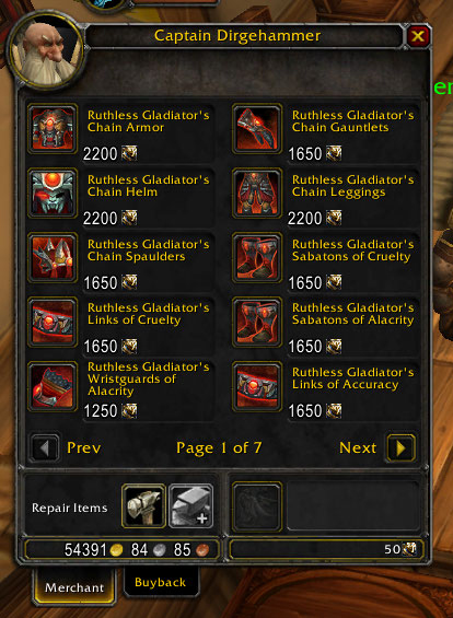 Where is the season 10 PVP vendor in World of Warcraft Mists of Pandaria