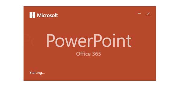 How to change the layout of a presentation in Powerpoint 365