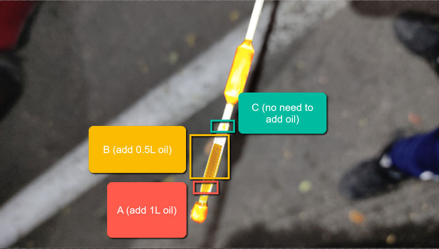 How to check the oil level on a Volkswagen Polo and know if the level is good